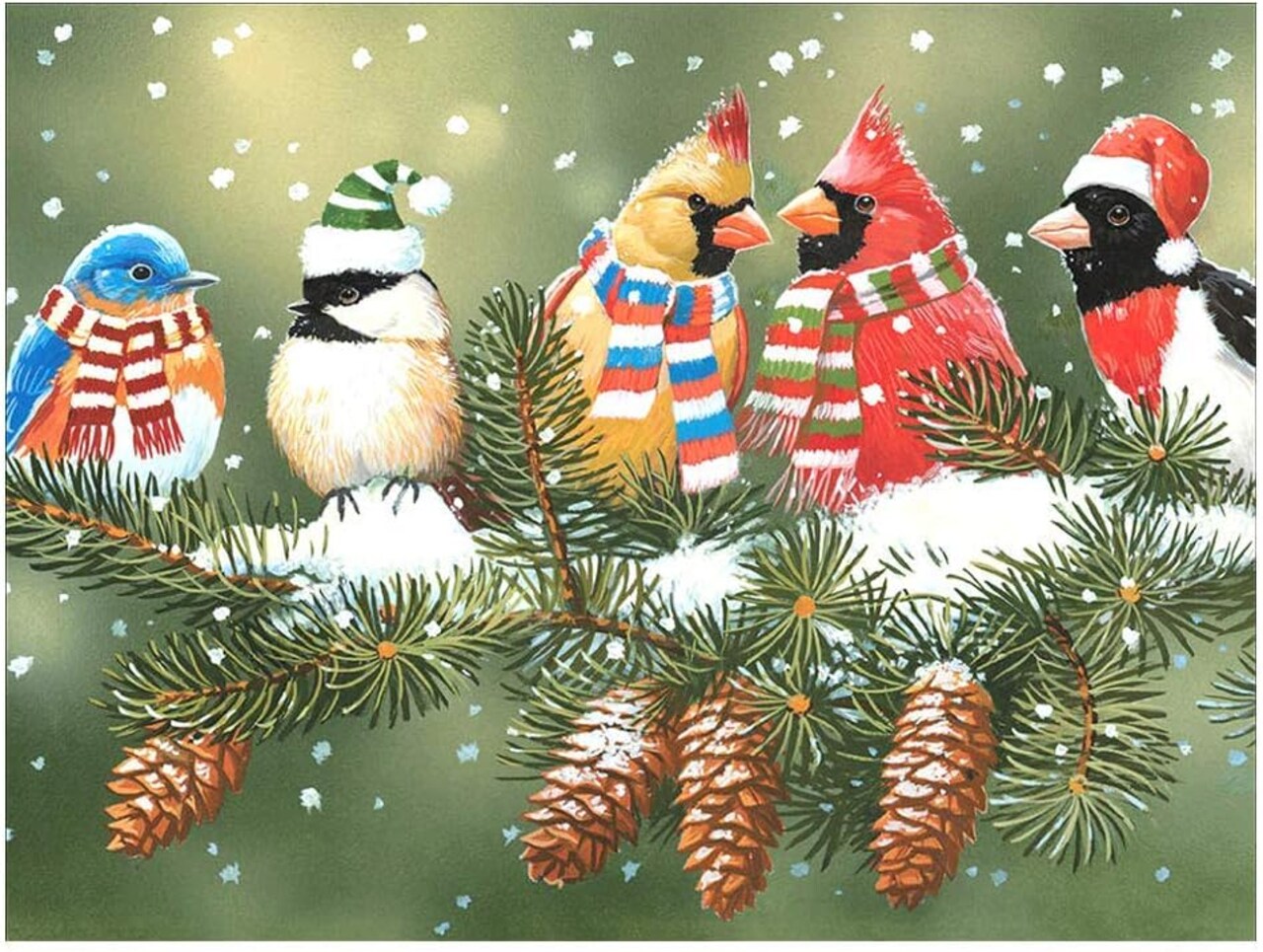 Diamond Painting Kits for Adults, Diamond Painting Christmas 13.7X17.7in